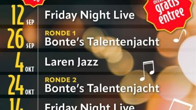 Vanavond: Bonte’s Talentenjacht in  t’ Bonte Paard