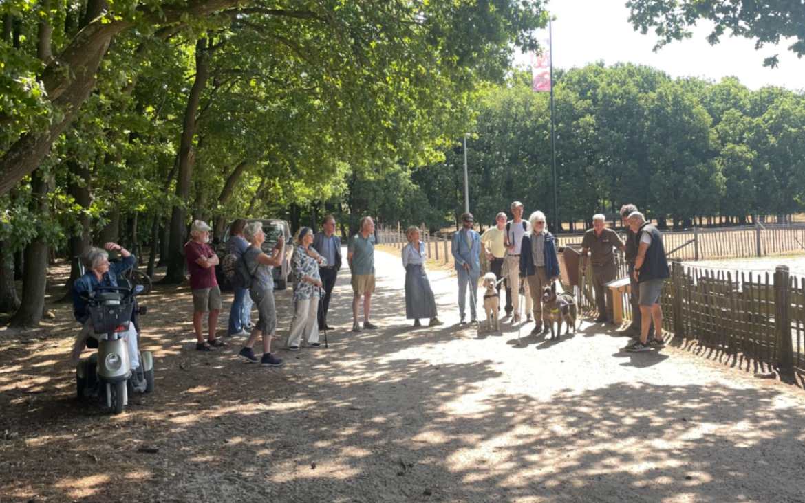 Goois Natuurreservaat opent eerste mindervaliden natuurpad op Tafelbergheide