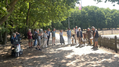 Goois Natuurreservaat opent eerste mindervaliden natuurpad op Tafelbergheide