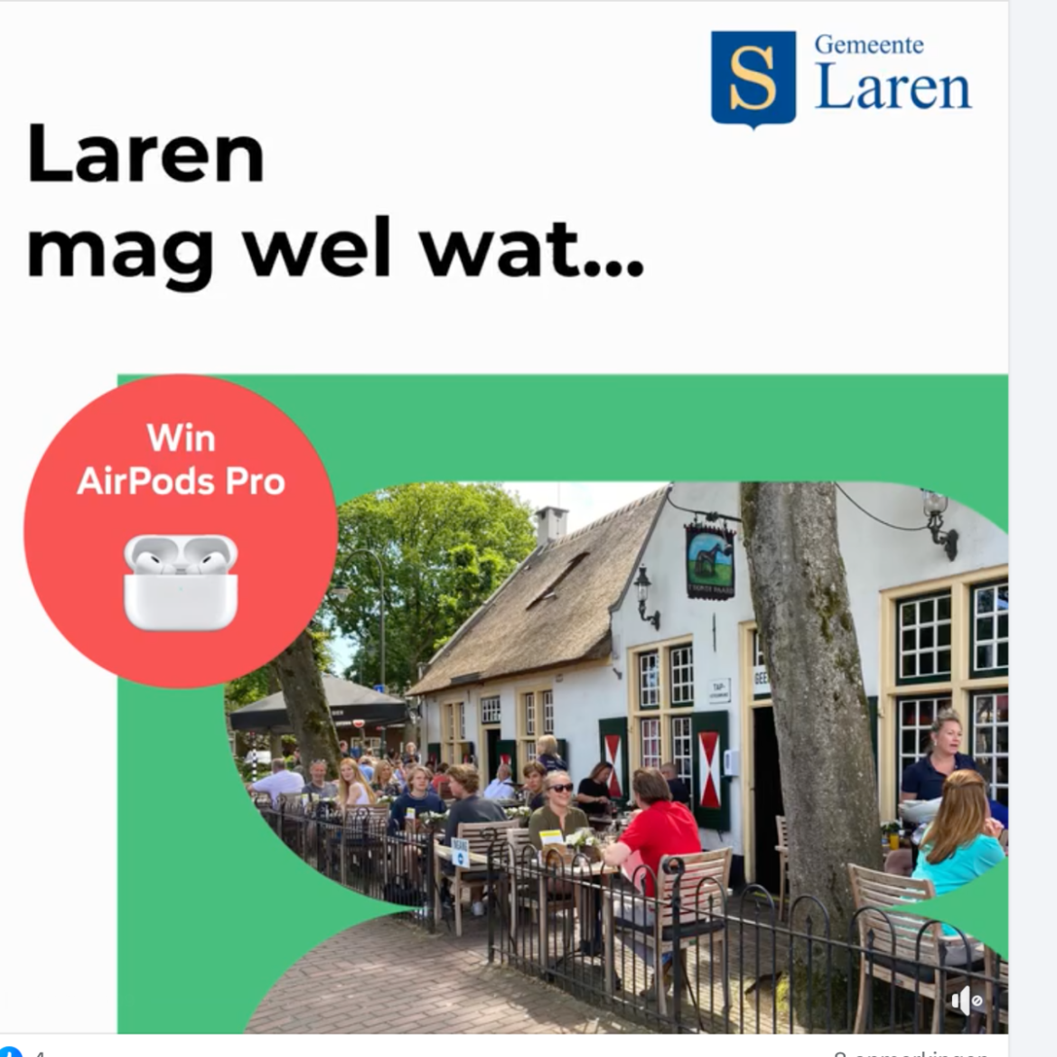 Laren mag wel wat…