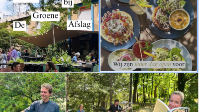 De laatste zomer bij de huidige lokatie van  De Groene Afslag