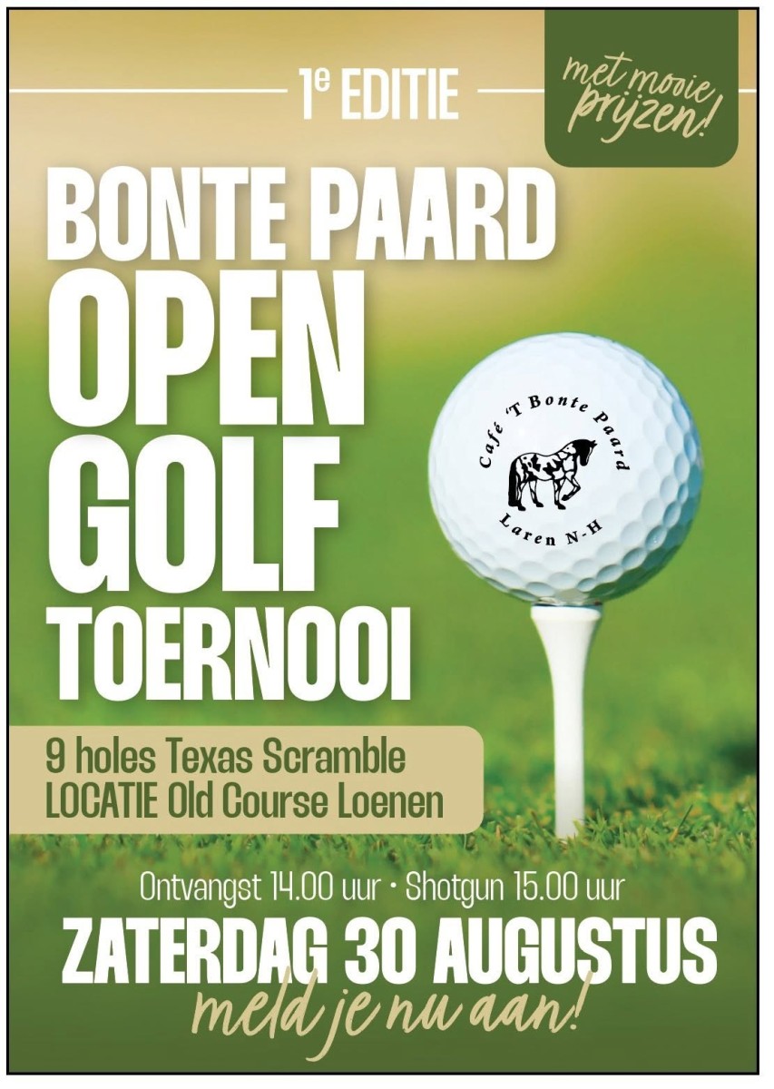 De eerste Bonte Open!