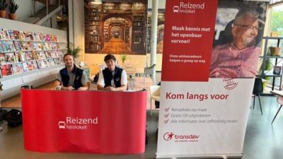 Pop-up Reisloket in Bibliotheek Gooi+ Laren