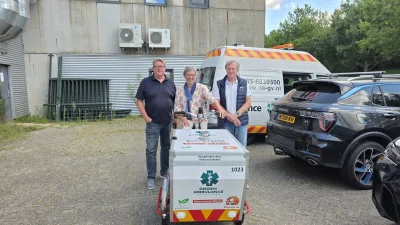 Elektrische bakfiets versterkt Dierenambulance Gooi en Vechtstreek