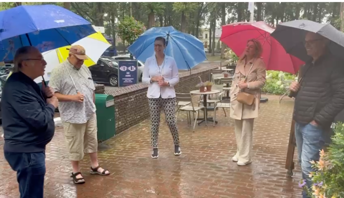 Van de regen naar de zon….