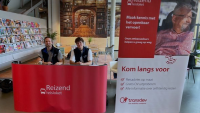 Pop-up Reisloket bij Bibliotheek Gooi+