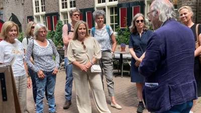 Morgen:  ‘Wandelen met Leo Janssen : een pad vol verhalen’ vol zonneschijn!