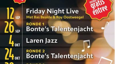 De eerste BonteNightLive van het seizoen!!!