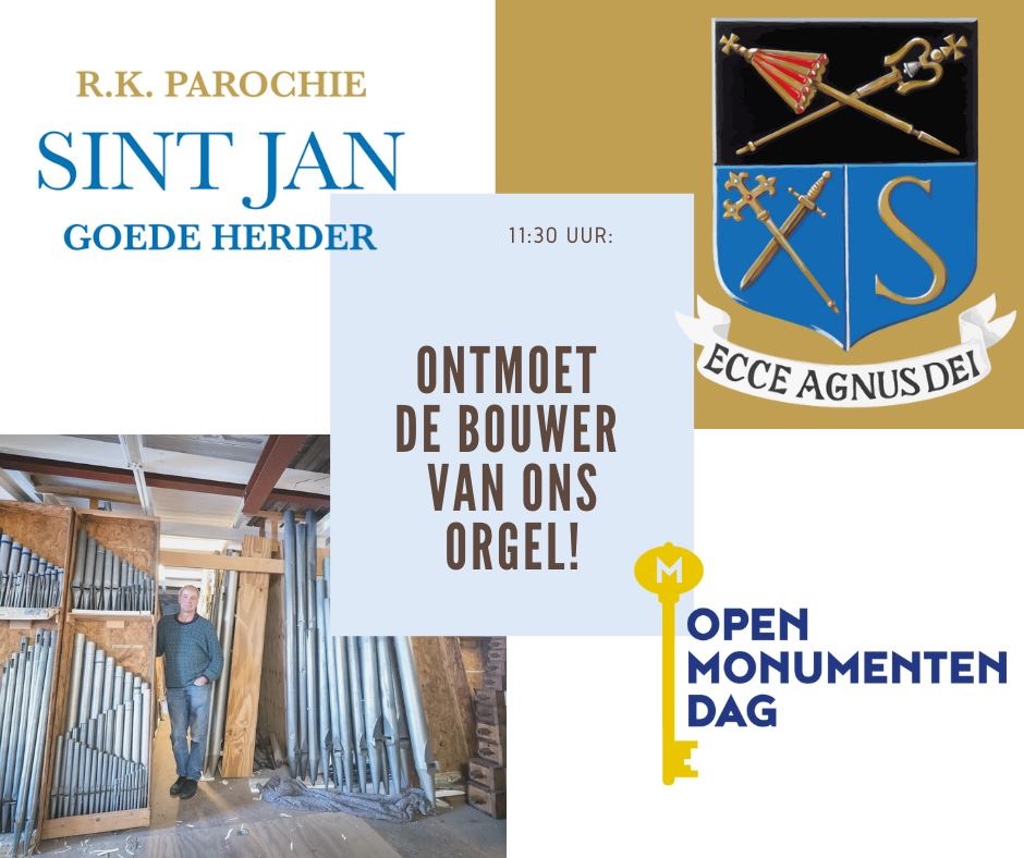 Open Monumentendag: Ontmoet de bouwer van het orgel in de Sint Jansbasiliek