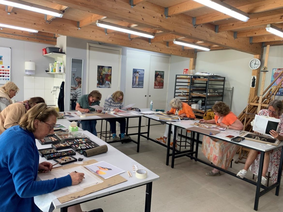 Pastel tekenlessen met Azam – Van beginner tot gevorderde welkom!