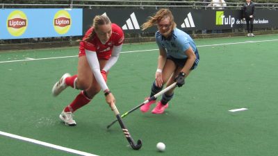 Laren Dames 1 speelt gelijk