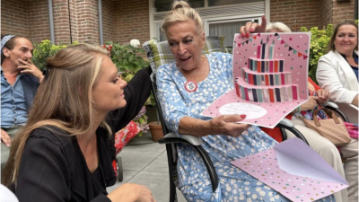 Nan van Wijk (85) feestje!