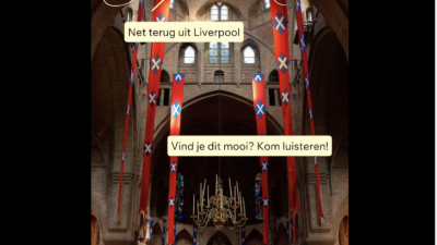 Vespera Lux net terug uit Liverpool zondag in basiliek