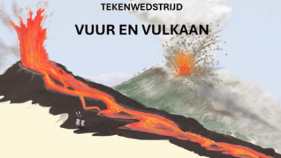 Tekenwedstrijd Vuur en Vulkaan