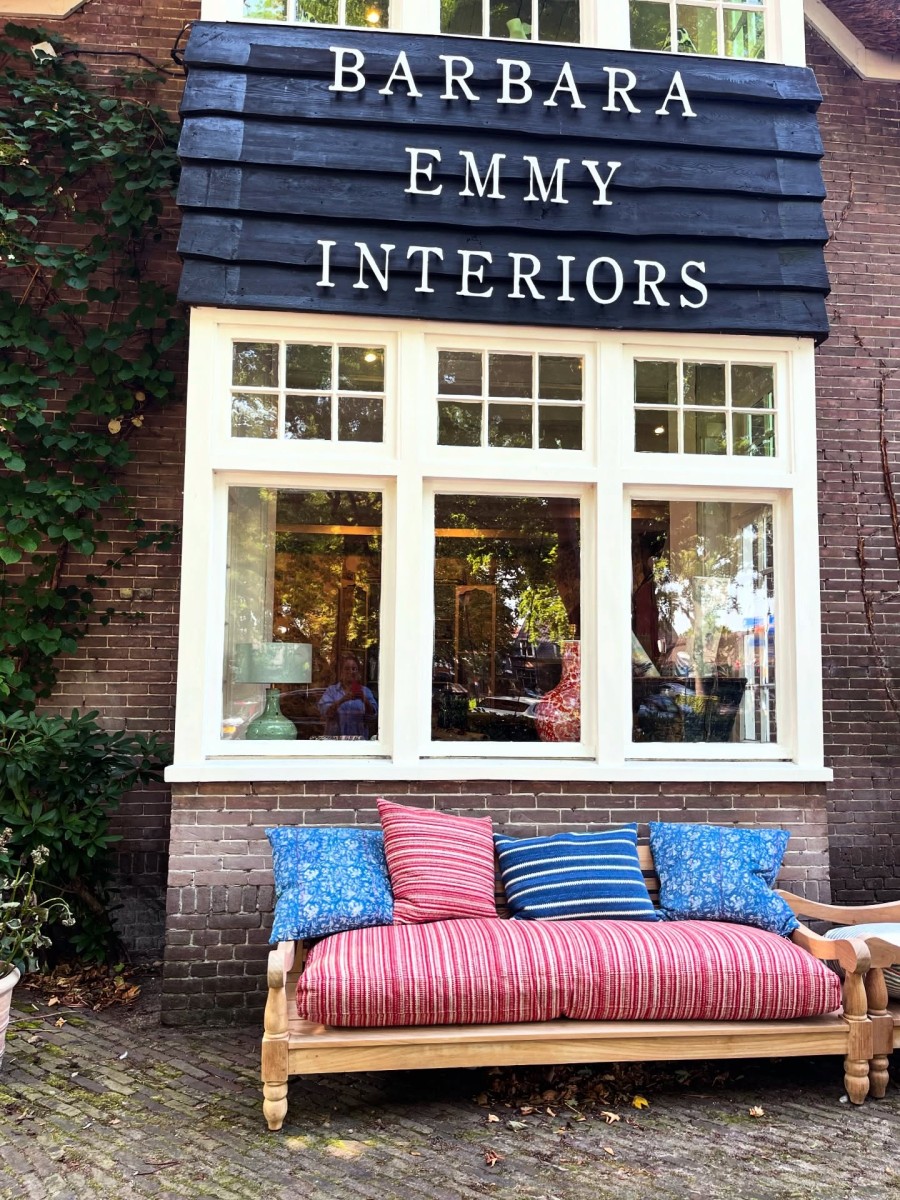 Barbara Niemann verhuist haar interieurparadijs naar de Brink in Laren: ’Ik ga echt voor dat wauw-effect’