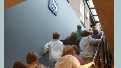 Gezond ontbijten met burgemeester in Brinkhuis