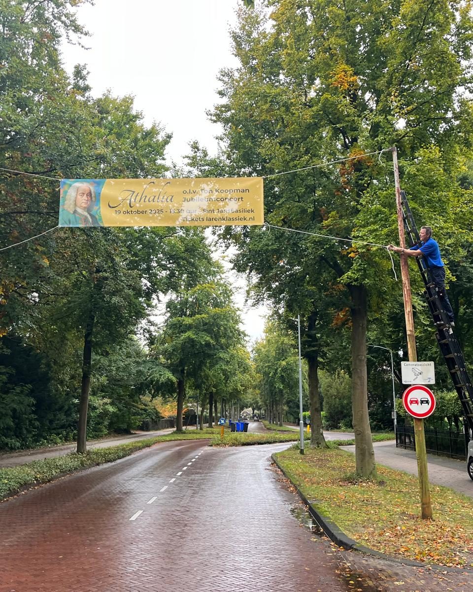 Laren klassiek kaartverkoop voor ‘Athalia’ met Ton Koopman komt goed op gang