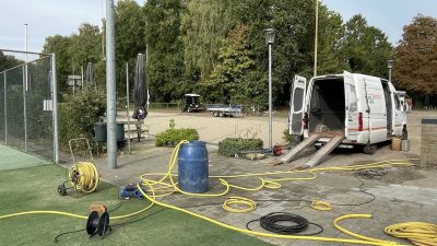 Grote schoonmaak bij SV Laren ’99