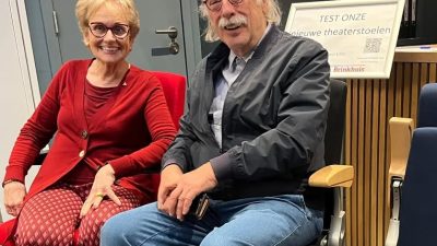 Theaterstoelen actie Brinkhuis loopt goed!