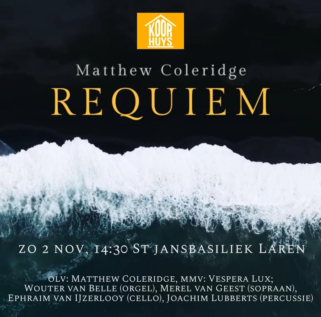 ‘Matthew Coleridge – Requiem’ in Sint Jansbasiliek