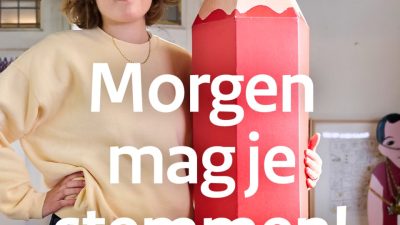 Morgen is het zover!