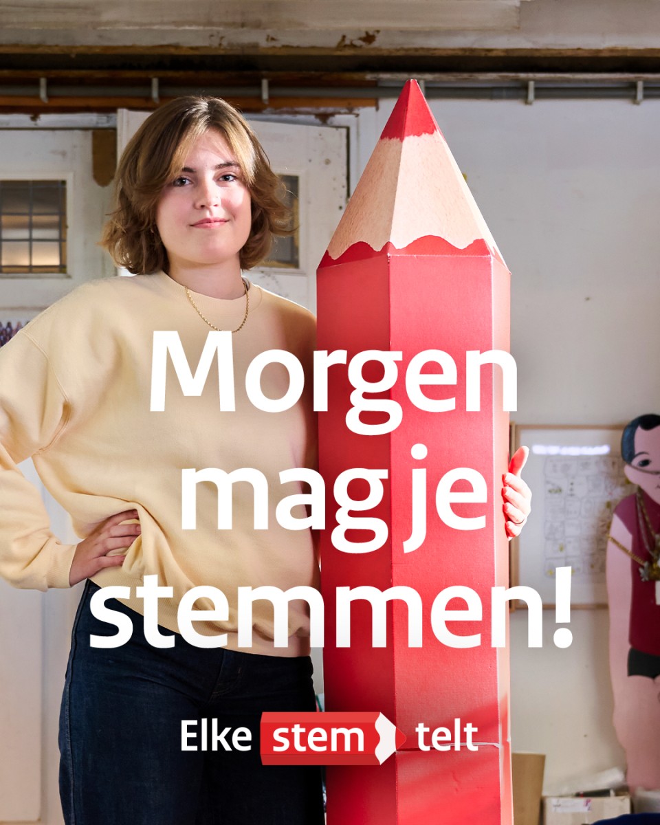 Morgen is het zover!