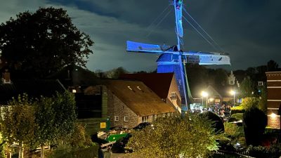 Halloween bij de Laarder molen