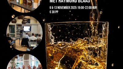 Whisky proeverij met Raymond Blaas