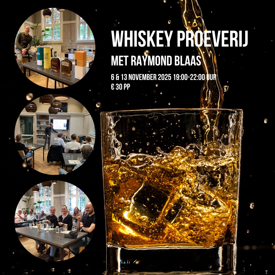 Whisky proeverij met Raymond Blaas