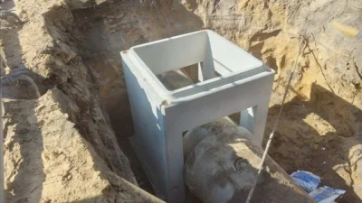 Rioleringswerkzaamheden in Laren