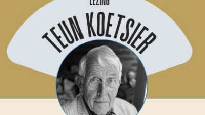 Vanmiddag 15.00 uur Lezing Teun Koetsier