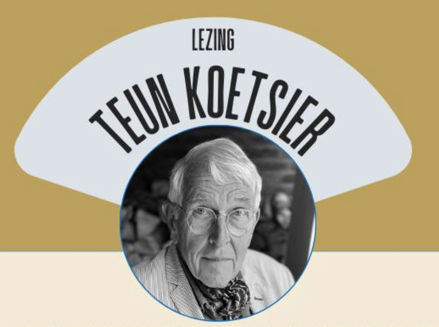 Vanmiddag 15.00 uur Lezing Teun Koetsier