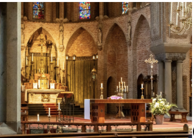 28 oktober Speciale viering, 100 jaar kerkwijding