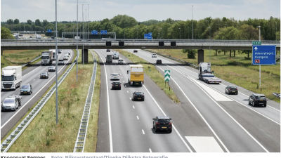 A1 tussen Muiderberg en Eemnes maand lang ‘s nachts dicht