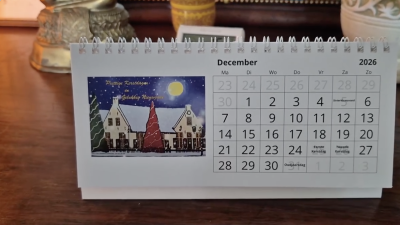 Hele leuke kalender voor 2026
