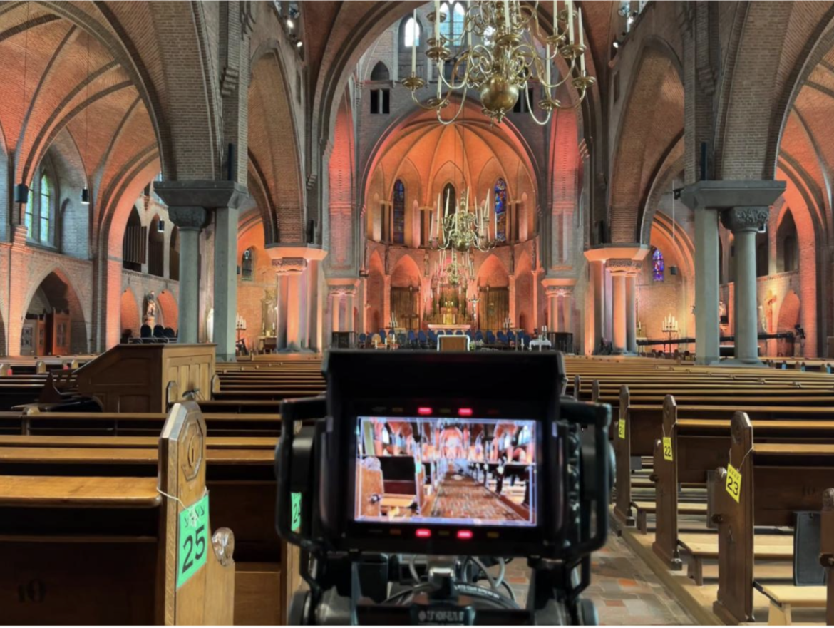 ‘Oratorium Athalia’ olv Ton Koopman: Zondag ook nog kaartverkoop aan basiliek.