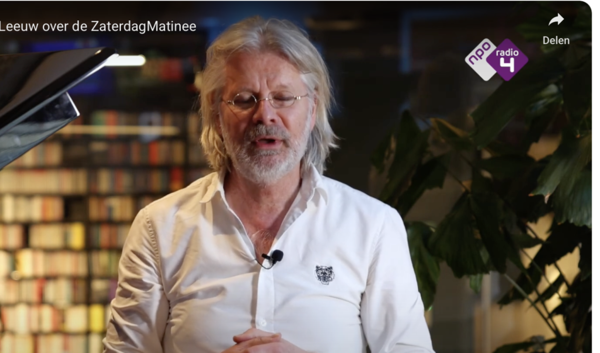 Radiopresentator Hans Haffmans uit Eemnes heeft de Groenman-taalprijs gewonnen