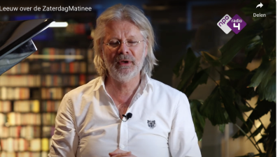 Radiopresentator Hans Haffmans uit Eemnes heeft de Groenman-taalprijs gewonnen