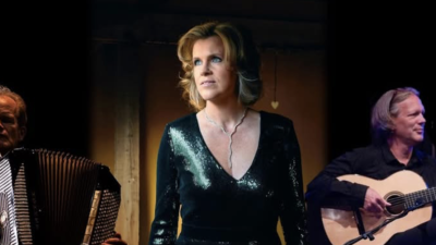 Zangeres Madelon Ravenhorst treedt op in Johanneskerk