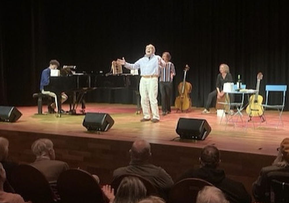 Rob van de Meeberg in Rosa Spier  met Tour de Chant