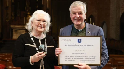 Chris Bogaers ontvangt gemeentelijke erepenning voor jarenlange inzet