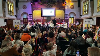 Geweldig kinderconcert door Muziekvereniging Sint jan