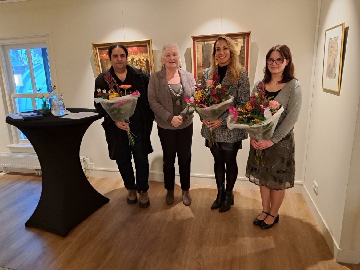 Feestelijk moment in Laren!