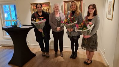 Feestelijk moment in Laren!