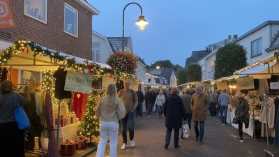 Dit jaar geen Kerstmarkt, maar een Kerstbraderie