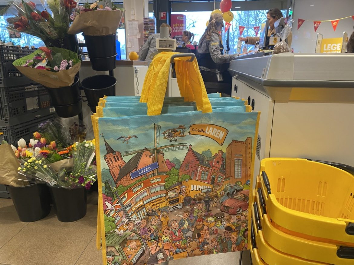 Nieuwe boodschappentas…