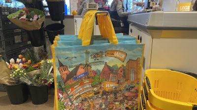 Nieuwe boodschappentas…