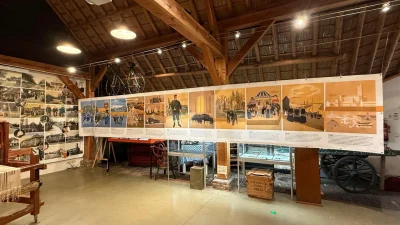 Gooise geschiedenis op doek; historische panelen Eppo Doeve in Lindenhoeve