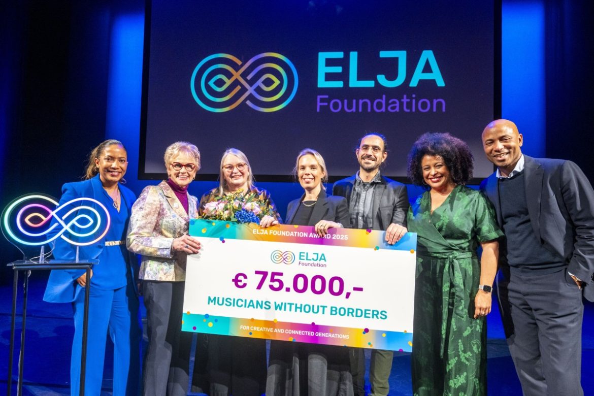 Musicians Without Borders winnaar ELJA Foundation Award 2025