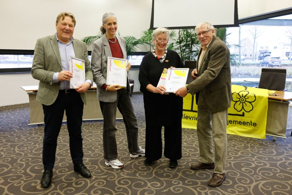 BEL dorpen ontvingen van Alzheimer Nederland. predikaat ‘Dementievriendelijke Gemeente’